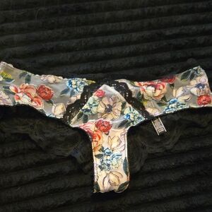 Victoria's Secret Floral Lace Panties - Multicolor